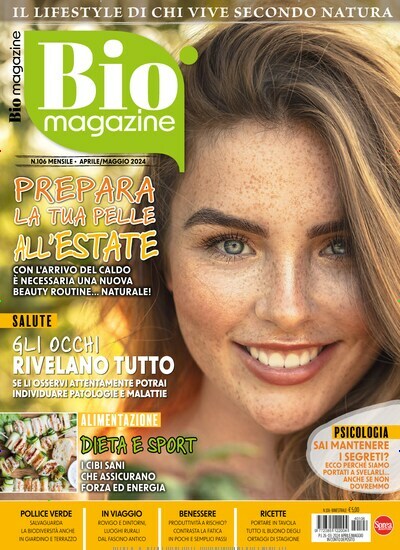 Titelbild der Ausgabe 106/2024 von Bio magazine. Diese Zeitschrift und viele weitere Frauenzeitschriften als Abo oder epaper bei United Kiosk online kaufen.