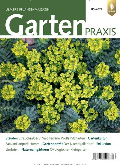 Titelbild der Ausgabe 5/2024 von Gartenpraxis. Diese Zeitschrift und viele weitere Naturzeitschriften, Landwirtschaftszeitungen und Umweltmagazine als Abo oder epaper bei United Kiosk online kaufen.