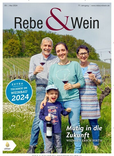Titelbild der Ausgabe 5/2024 von Rebe & Wein. Diese Zeitschrift und viele weitere Naturzeitschriften, Landwirtschaftszeitungen und Umweltmagazine als Abo oder epaper bei United Kiosk online kaufen.
