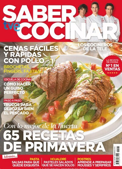 Titelbild der Ausgabe 123/2024 von Saber Cocinar. Diese Zeitschrift und viele weitere Kochzeitschriften und Backzeitschriften als Abo oder epaper bei United Kiosk online kaufen.