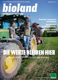 Titelbild der Ausgabe 5/2024 von bioland-Fachmagazin. Diese Zeitschrift und viele weitere Naturzeitschriften, Landwirtschaftszeitungen und Umweltmagazine als Abo oder epaper bei United Kiosk online kaufen.