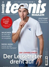 Titelbild der Ausgabe 60/2024 von tennisMAGAZIN. Diese Zeitschrift und viele weitere Sportmagazine als Abo oder epaper bei United Kiosk online kaufen.