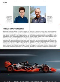 Titelbild der Ausgabe 5/2024 von FORMEL 1: DOPPEL-COUP VON AUDI. Zeitschriften als Abo oder epaper bei United Kiosk online kaufen.