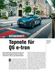 Titelbild der Ausgabe 6/2024 von SICHERHEIT: Topnote für Q6 e-tron. Zeitschriften als Abo oder epaper bei United Kiosk online kaufen.