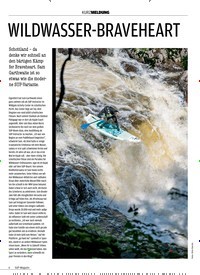 Titelbild der Ausgabe 2/2023 von WILDWASSER-BRAVEHEART. Zeitschriften als Abo oder epaper bei United Kiosk online kaufen.