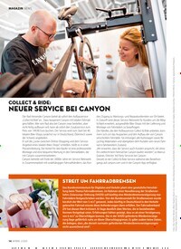 Titelbild der Ausgabe 2/2025 von COLLECT & RIDE: NEUER SERVICE BEI CANYON. Zeitschriften als Abo oder epaper bei United Kiosk online kaufen.