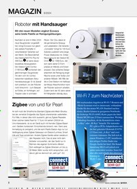 Titelbild der Ausgabe 8/2024 von Roboter mit Handsauger. Zeitschriften als Abo oder epaper bei United Kiosk online kaufen.