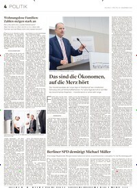 Titelbild der Ausgabe 248/2024 von Das sind die Ökonomen, auf die Merz hört. Zeitschriften als Abo oder epaper bei United Kiosk online kaufen.