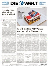 Titelbild der Ausgabe 14/2025 von So will die CSU AfD -Wähler von der Union überzeugen. Zeitschriften als Abo oder epaper bei United Kiosk online kaufen.