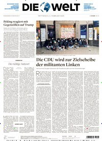 Titelbild der Ausgabe 25/2025 von Die CDU wird zur Zielscheibe der militanten Linken. Zeitschriften als Abo oder epaper bei United Kiosk online kaufen.