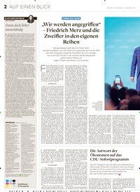 Titelbild der Ausgabe 25/2025 von „Wir werden angegriffen“ – Friedrich Merz und die Zweifler in den eigenen Reihen. Zeitschriften als Abo oder epaper bei United Kiosk online kaufen.