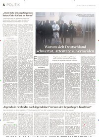 Titelbild der Ausgabe 37/2025 von Warum sich Deutschland schwertut, Attentate zu vermeiden. Zeitschriften als Abo oder epaper bei United Kiosk online kaufen.