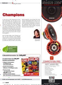 Titelbild der Ausgabe 5/2022 von Champions. Zeitschriften als Abo oder epaper bei United Kiosk online kaufen.