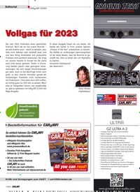 Titelbild der Ausgabe 1/2023 von Vollgas für 2023. Zeitschriften als Abo oder epaper bei United Kiosk online kaufen.