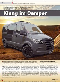 Titelbild der Ausgabe 1/2023 von Klang im Camper. Zeitschriften als Abo oder epaper bei United Kiosk online kaufen.