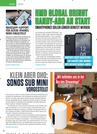 Titelbild der Ausgabe 5/2022 von KLEIN ABER OHO: SONOS SUB MINI VORGESTELLT. Zeitschriften als Abo oder epaper bei United Kiosk online kaufen.