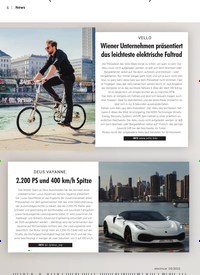 Titelbild der Ausgabe 3/2022 von Wiener Unternehmen präsentiert das leichteste elektrische Faltrad. Zeitschriften als Abo oder epaper bei United Kiosk online kaufen.