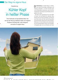 Titelbild der Ausgabe 12/2011 von Hausplanung: Kühler Kopf in heißer Phase. Zeitschriften als Abo oder epaper bei United Kiosk online kaufen.
