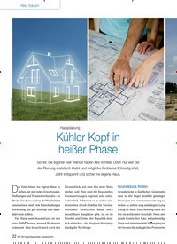 Titelbild der Ausgabe 10/2014 von Hausplanung: Kühler Kopf in heißer Phase. Zeitschriften als Abo oder epaper bei United Kiosk online kaufen.