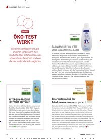 Titelbild der Ausgabe 8/2024 von ÖKO-TEST WIRKT. Zeitschriften als Abo oder epaper bei United Kiosk online kaufen.