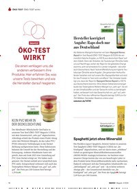 Titelbild der Ausgabe 9/2024 von ÖKO-TEST WIRKT. Zeitschriften als Abo oder epaper bei United Kiosk online kaufen.