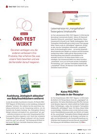 Titelbild der Ausgabe 1/2025 von ÖKO-TEST WIRKT. Zeitschriften als Abo oder epaper bei United Kiosk online kaufen.