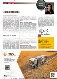 Titelbild der Ausgabe 3/2024 von Liebe Offroader,. Zeitschriften als Abo oder epaper bei United Kiosk online kaufen.