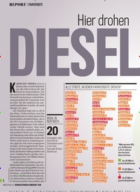 Titelbild der Ausgabe 1/2018 von REPORT: Hier drohen: DIESEL: Fahrverbote. Zeitschriften als Abo oder epaper bei United Kiosk online kaufen.