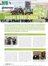 Titelbild der Ausgabe 5/2024 von HIGH END 2024. Zeitschriften als Abo oder epaper bei United Kiosk online kaufen.