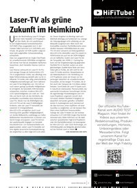 Titelbild der Ausgabe 3/2024 von Laser-TV als grüne Zukunft im Heimkino?. Zeitschriften als Abo oder epaper bei United Kiosk online kaufen.