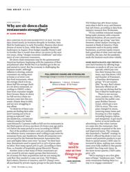 Titelbild der Ausgabe 20/2024 von Why are sit-down chain restaurants struggling?. Zeitschriften als Abo oder epaper bei United Kiosk online kaufen.