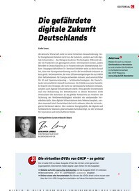 Titelbild der Ausgabe 1/2025 von Die gefährdete digitale Zukunft Deutschlands. Zeitschriften als Abo oder epaper bei United Kiosk online kaufen.