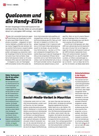 Titelbild der Ausgabe 1/2025 von Qualcomm und die Handy-Elite. Zeitschriften als Abo oder epaper bei United Kiosk online kaufen.