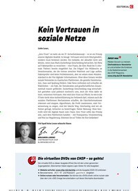 Titelbild der Ausgabe 3/2025 von Kein Vertrauen in soziale Netze. Zeitschriften als Abo oder epaper bei United Kiosk online kaufen.