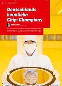 Titelbild der Ausgabe 3/2025 von Deutschlands heimliche Chip-Champions. Zeitschriften als Abo oder epaper bei United Kiosk online kaufen.