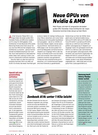 Titelbild der Ausgabe 3/2025 von Neue GPUs von Nvidia & AMD. Zeitschriften als Abo oder epaper bei United Kiosk online kaufen.