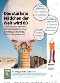 Titelbild der Ausgabe 2/2025 von Das stärkste Mädchen der Welt wird 80. Zeitschriften als Abo oder epaper bei United Kiosk online kaufen.