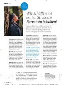 Titelbild der Ausgabe 1/2025 von Wie schaffen Sie es, bei Stress die Nerven zu behalten?. Zeitschriften als Abo oder epaper bei United Kiosk online kaufen.