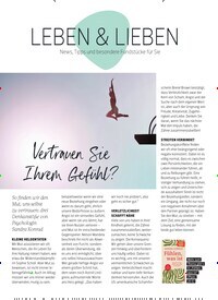 Titelbild der Ausgabe 4/2025 von Vertrauen Sie I hrem Gefühl?. Zeitschriften als Abo oder epaper bei United Kiosk online kaufen.