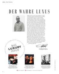 Titelbild der Ausgabe 25/2024 von DER WAHRE LUXUS. Zeitschriften als Abo oder epaper bei United Kiosk online kaufen.