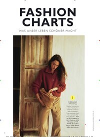 Titelbild der Ausgabe 2/2025 von FASHION CHARTS. Zeitschriften als Abo oder epaper bei United Kiosk online kaufen.