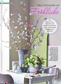 Titelbild der Ausgabe 1/2020 von Nun schmücken wir unser Zuhause: Fröhliche Ostern. Zeitschriften als Abo oder epaper bei United Kiosk online kaufen.
