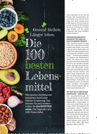 Titelbild der Ausgabe 6/2022 von Die 100 besten Lebensmittel. Zeitschriften als Abo oder epaper bei United Kiosk online kaufen.