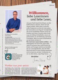 Titelbild der Ausgabe 5/2024 von Willkommen, liebe Leserinnen und liebe Leser,. Zeitschriften als Abo oder epaper bei United Kiosk online kaufen.