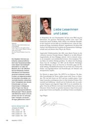 Titelbild der Ausgabe 4/2022 von Liebe Leserinnen und Leser,. Zeitschriften als Abo oder epaper bei United Kiosk online kaufen.