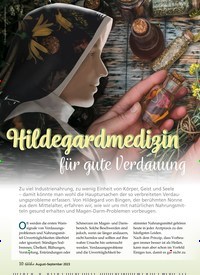 Titelbild der Ausgabe 4/2023 von Hildegardmedizin für gute Verdauung. Zeitschriften als Abo oder epaper bei United Kiosk online kaufen.
