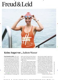 Titelbild der Ausgabe 8/2024 von Keine Angst vor … kaltem Wasser. Zeitschriften als Abo oder epaper bei United Kiosk online kaufen.