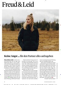 Titelbild der Ausgabe 3/2025 von Keine Angst … für den Partner alles aufzugeben. Zeitschriften als Abo oder epaper bei United Kiosk online kaufen.