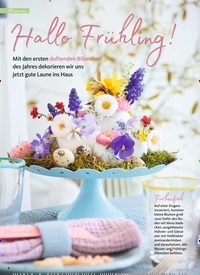 Titelbild der Ausgabe 2/2022 von Hallo Frühling!. Zeitschriften als Abo oder epaper bei United Kiosk online kaufen.