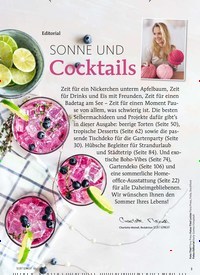 Titelbild der Ausgabe 3/2022 von SONNE UND Cocktails. Zeitschriften als Abo oder epaper bei United Kiosk online kaufen.